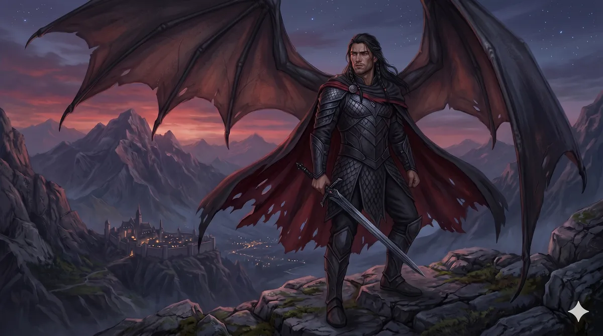 Eris Vanserra passing intelligence to Cassian in the gardens of the Spring Court.