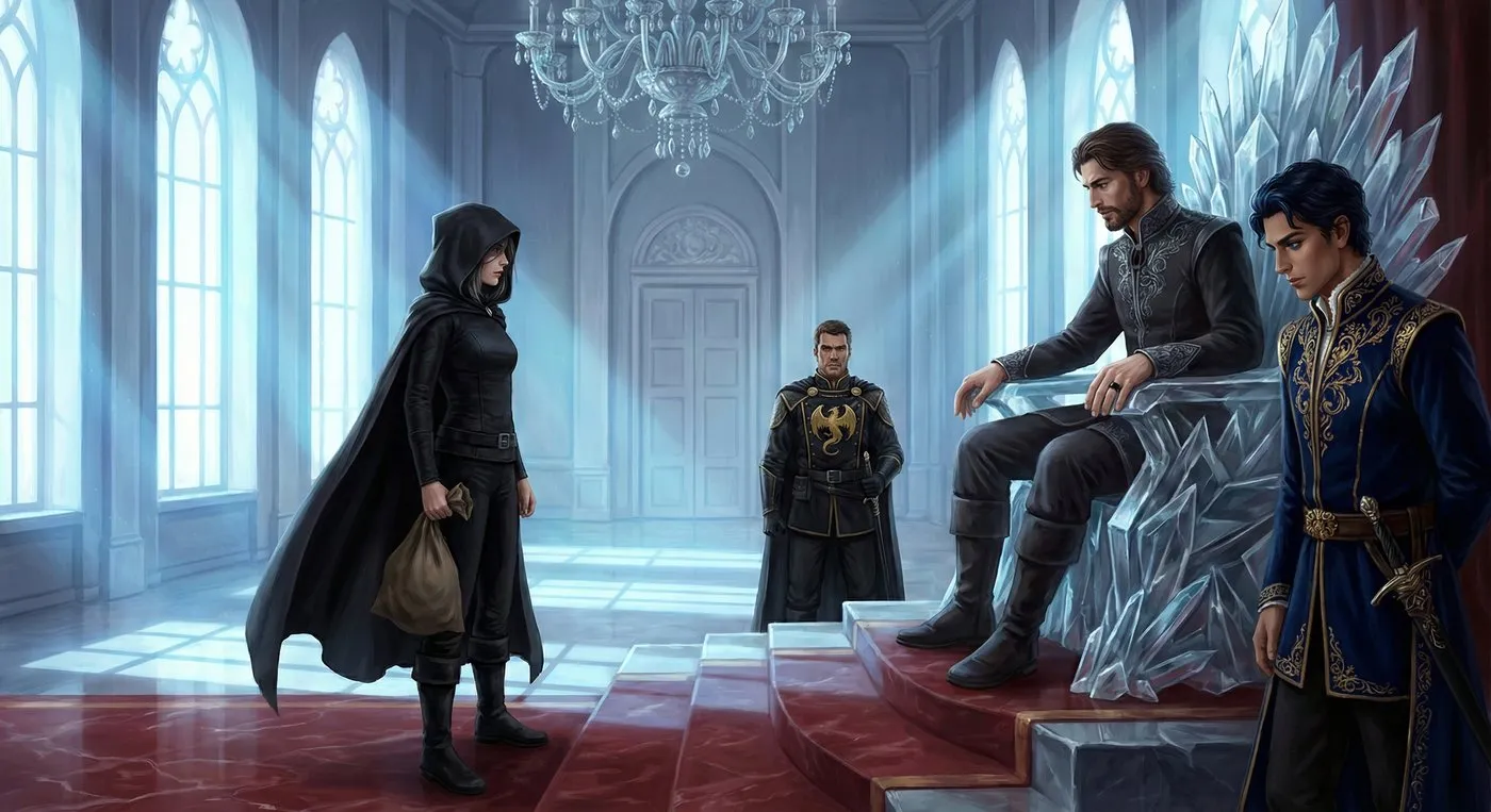 Celaena returns from a mission to meet the King of Ardalan in the glass castle and receive her next assignment as King's Champion.